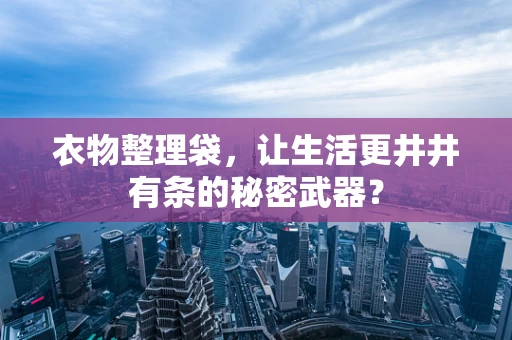 衣物整理袋，让生活更井井有条的秘密武器？