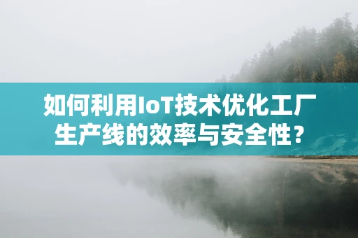 如何利用IoT技术优化工厂生产线的效率与安全性？