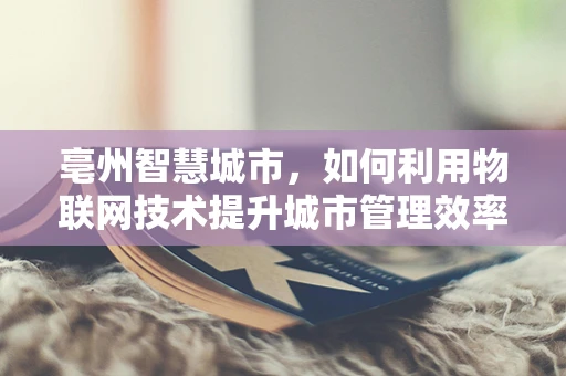 亳州智慧城市，如何利用物联网技术提升城市管理效率？