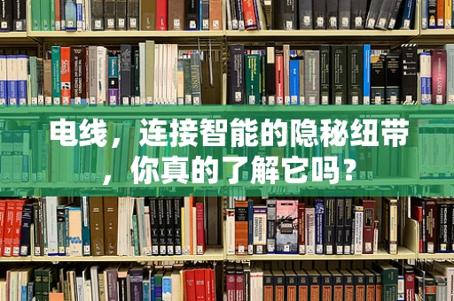 电线，连接智能的隐秘纽带，你真的了解它吗？