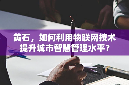 黄石，如何利用物联网技术提升城市智慧管理水平？