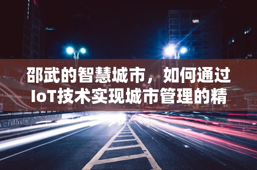 邵武的智慧城市，如何通过IoT技术实现城市管理的精细化与智能化？