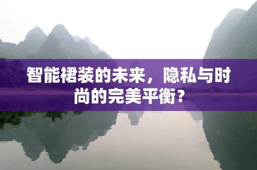 智能裙装的未来，隐私与时尚的完美平衡？