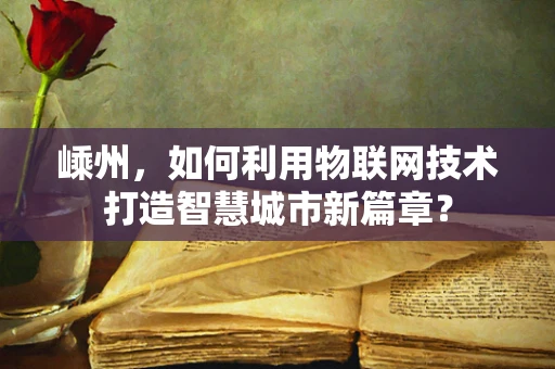 嵊州，如何利用物联网技术打造智慧城市新篇章？