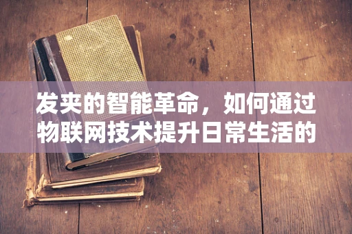 发夹的智能革命，如何通过物联网技术提升日常生活的便利性？