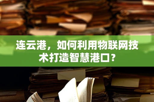 连云港，如何利用物联网技术打造智慧港口？