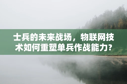 士兵的未来战场，物联网技术如何重塑单兵作战能力？