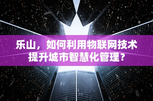 乐山，如何利用物联网技术提升城市智慧化管理？